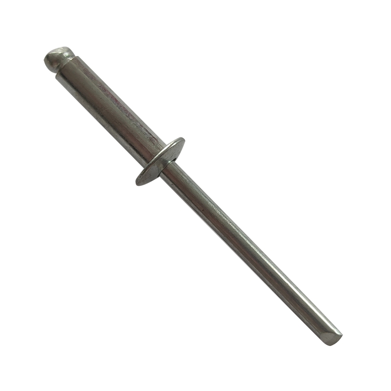 Open end all iron blind rivet